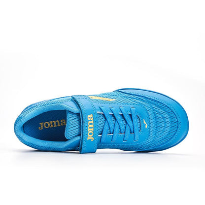 兒童魔術貼碎釘足球鞋 CHASER - TF  (深藍)