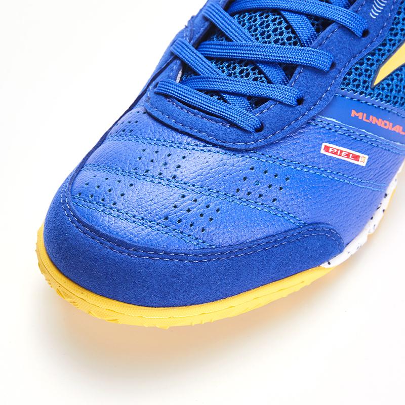 成人碎釘足球鞋 MUNDIAL - TF 【藍/黃色】
