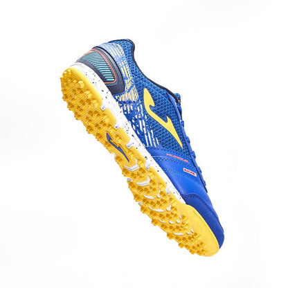 成人碎釘足球鞋 MUNDIAL - TF 【藍/黃色】