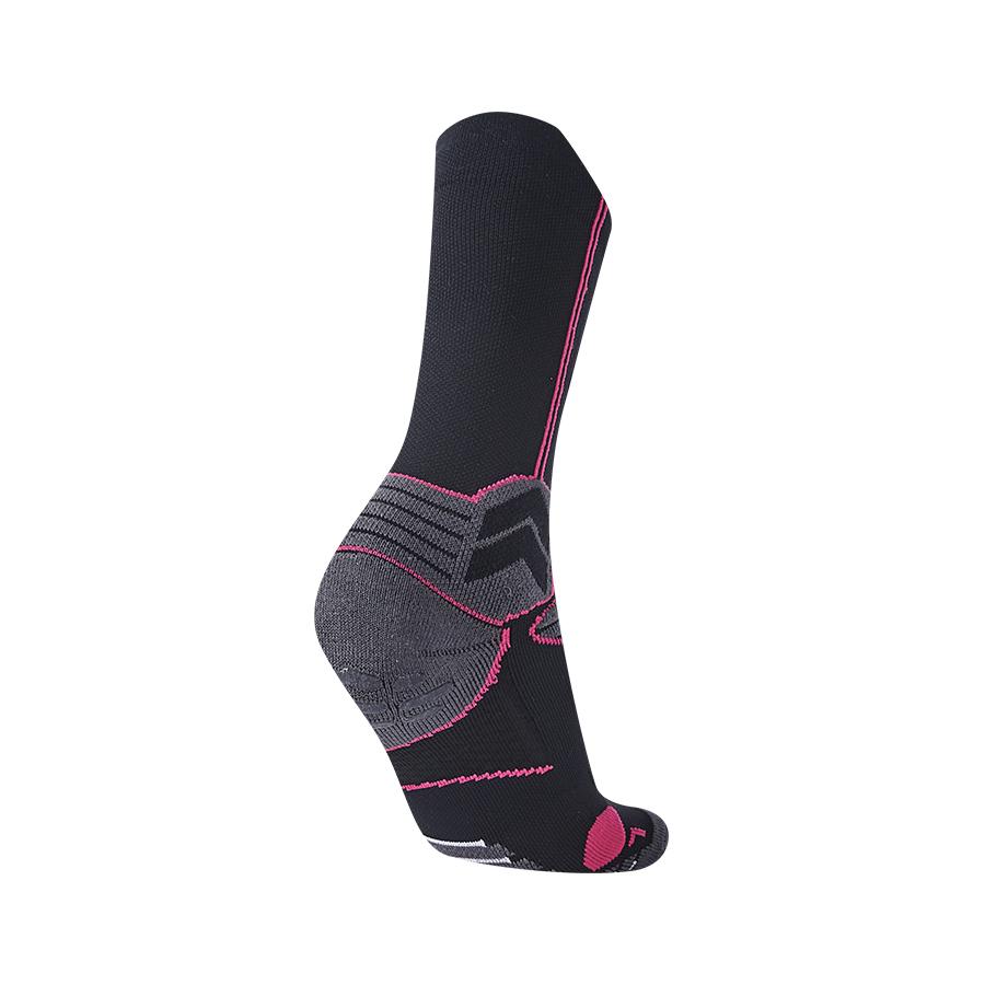 Anti-slip mid-calf football socks [black]