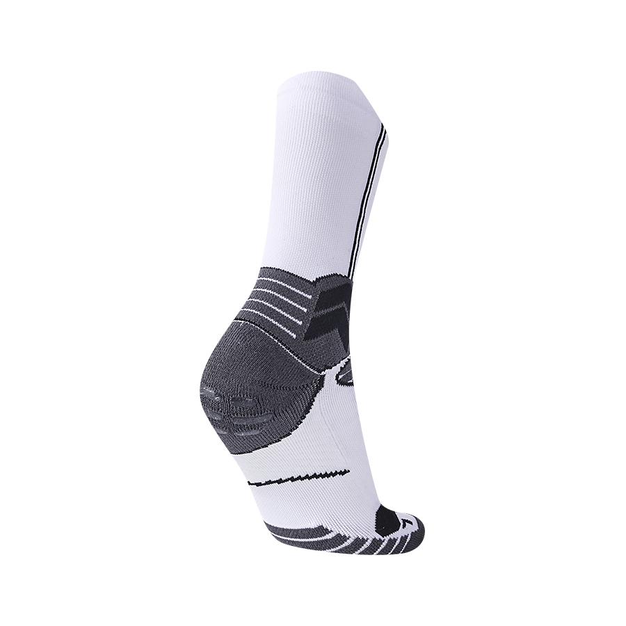 Anti-slip mid-calf football socks [white] 