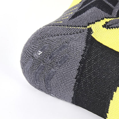 Anti-slip mid-calf football socks [yellow]