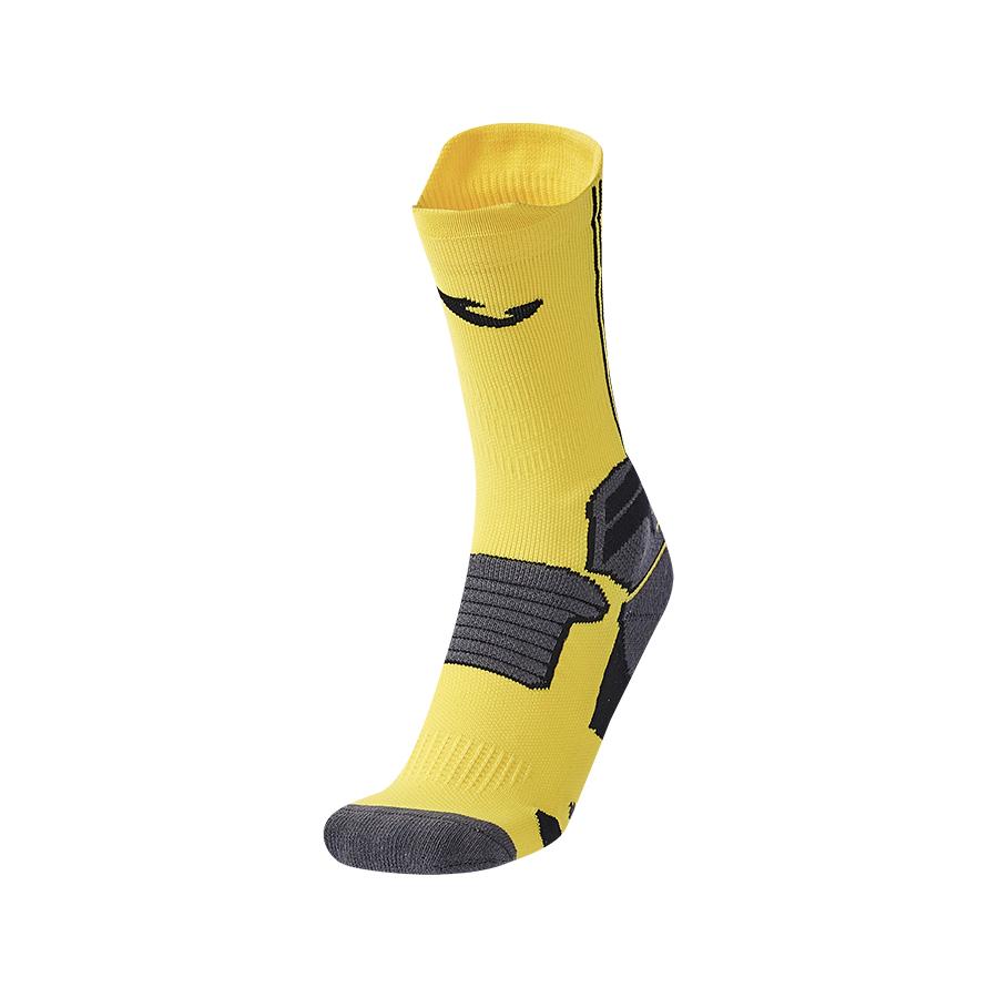 Anti-slip mid-calf football socks [yellow]