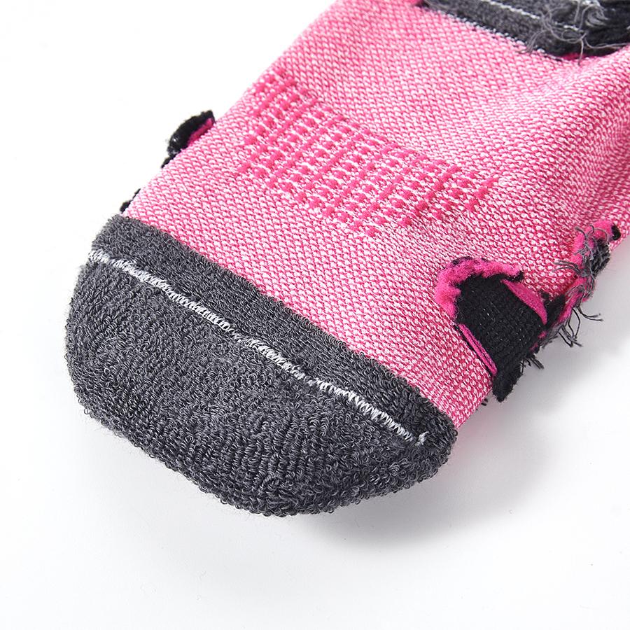 Anti-slip mid-calf football socks [rose color]