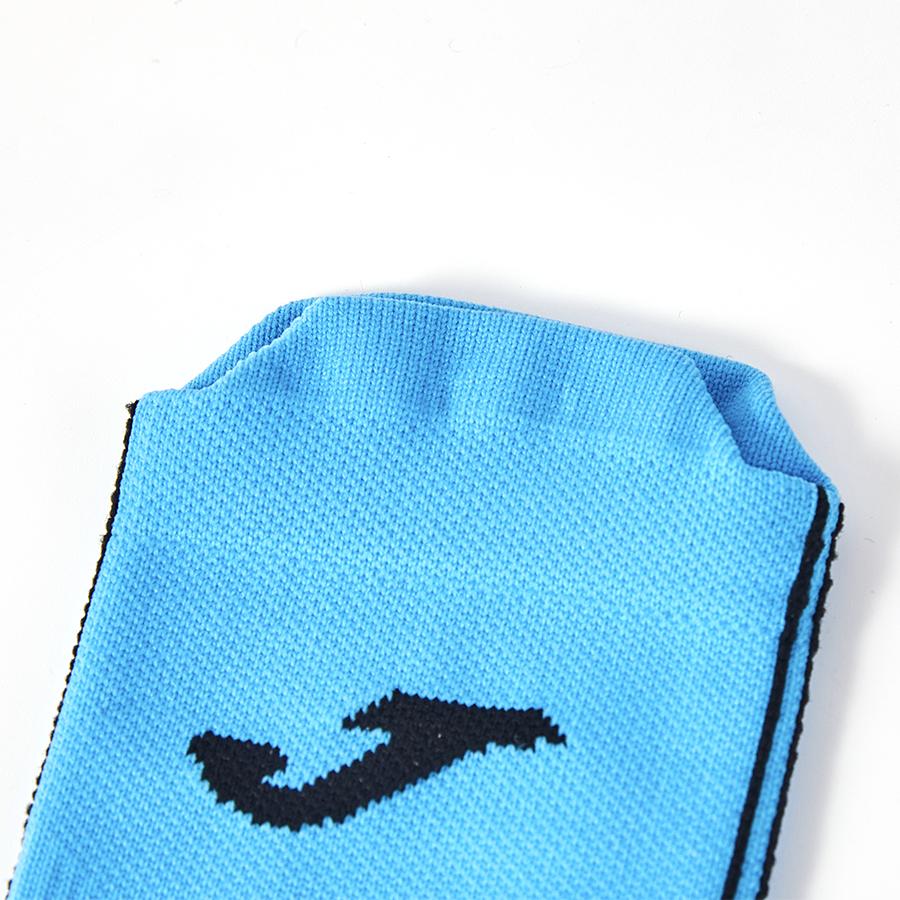 Anti-slip mid-calf football socks [Manchester City Blue] 
