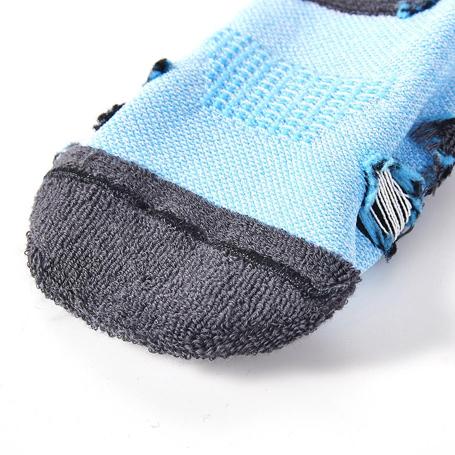 Anti-slip mid-calf football socks [Manchester City Blue] 