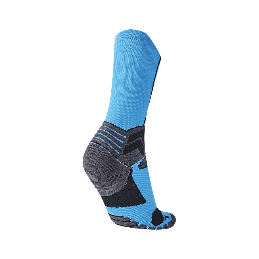Anti-slip mid-calf football socks [Manchester City Blue] 