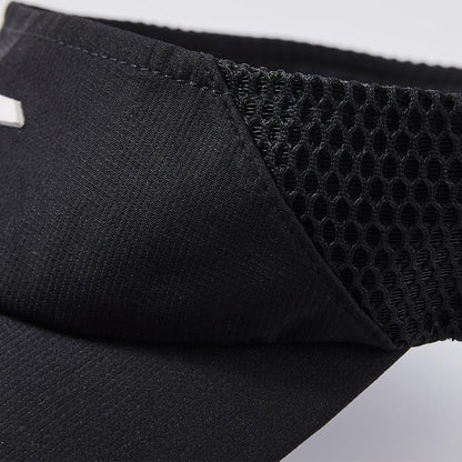 Sports sun hat [black]