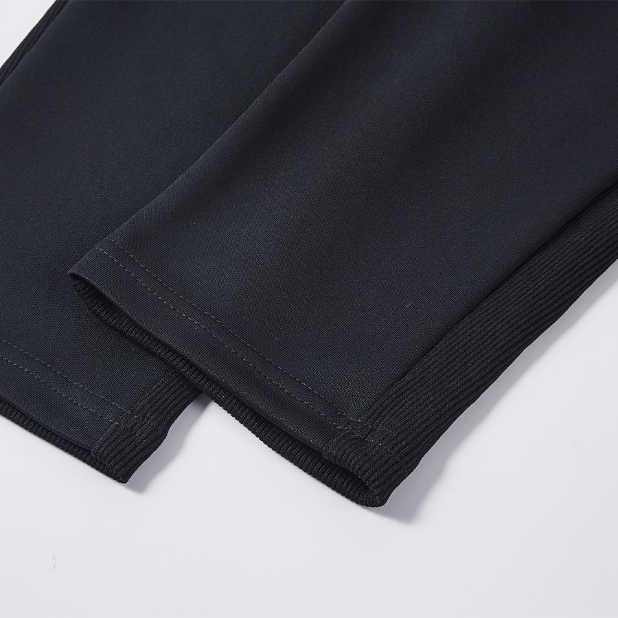 CLASSIC series men's knitted leggings trousers [black] 