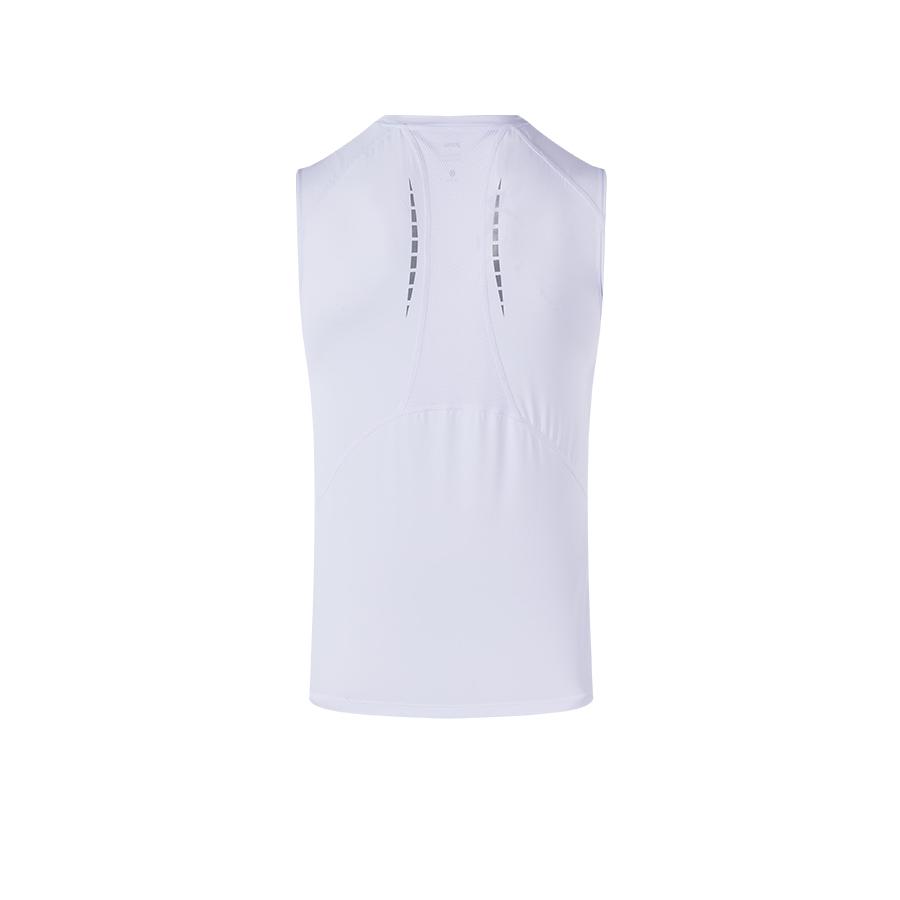 Men's UPF50+ sun protection ice sports vest [white]