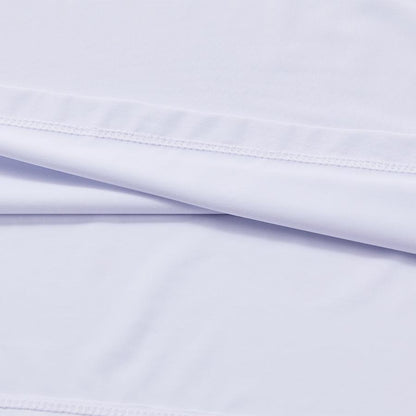 Men's UPF50+ sun protection ice sports vest [white]