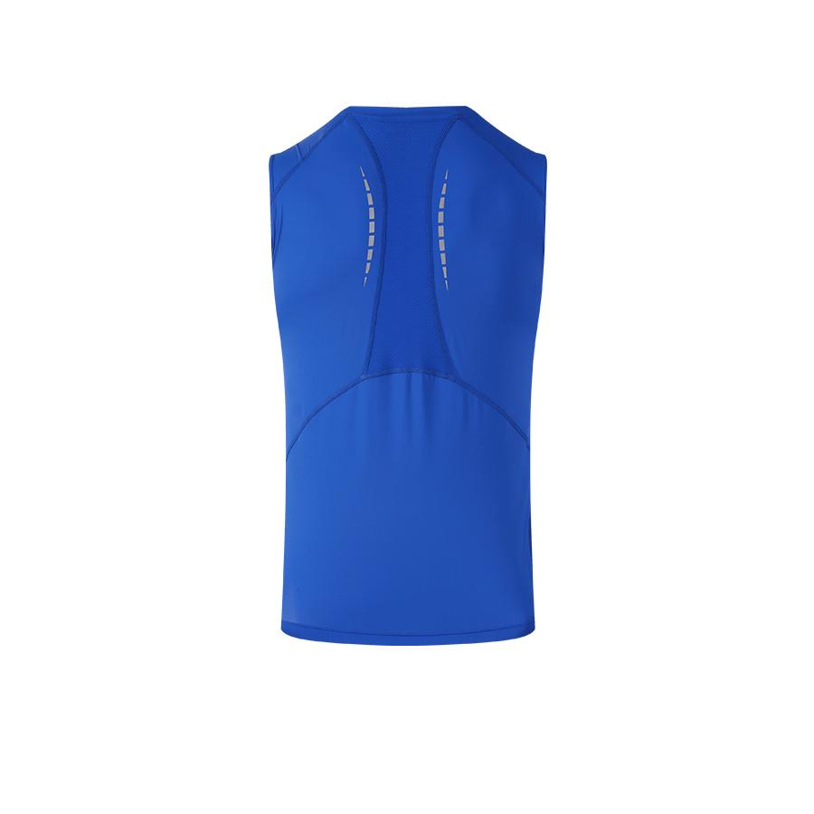 Men's UPF50+ sun protection ice sports vest [blue]