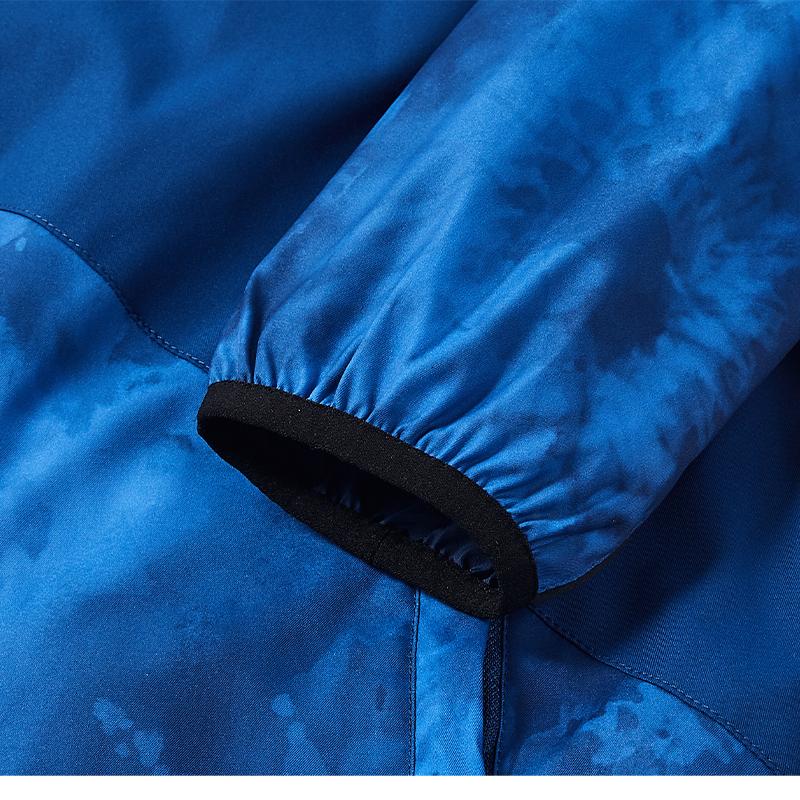 GAIA series hooded training jacket [blue] 