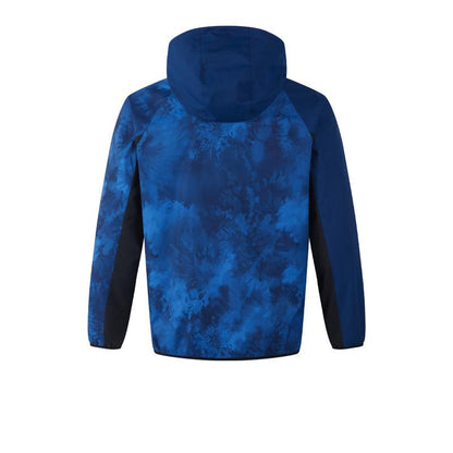 GAIA series hooded training jacket [blue] 