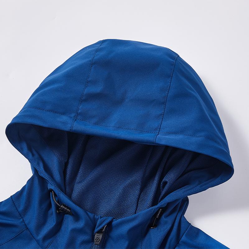 GAIA series hooded training jacket [blue] 
