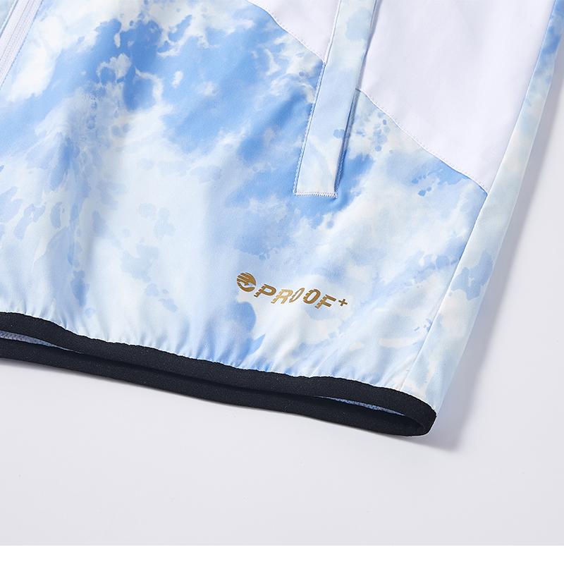 GAIA series hooded training jacket [white] 