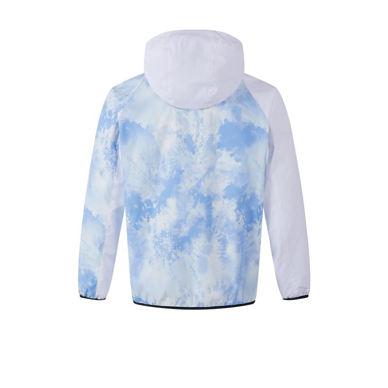 GAIA series hooded training jacket [white] 