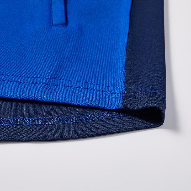 Men's knitted fitness jacket [navy blue] 