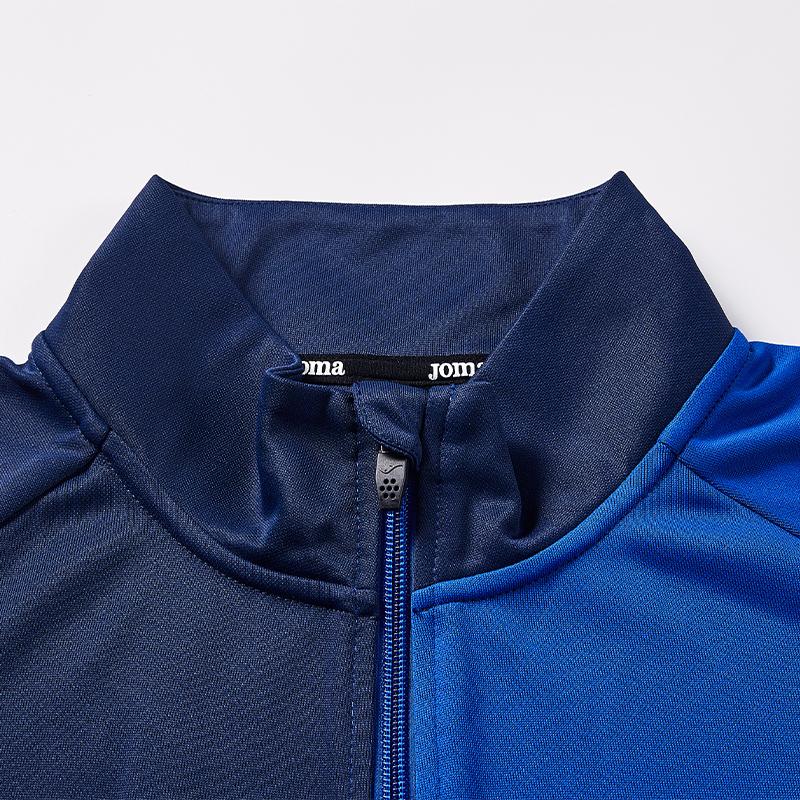 Men's knitted fitness jacket [navy blue] 
