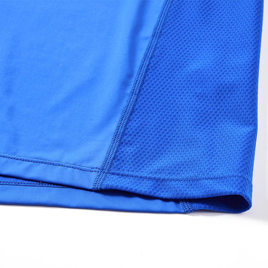Men's UPF50+ Safe Sun Protection Sports Short Sleeve [Blue]