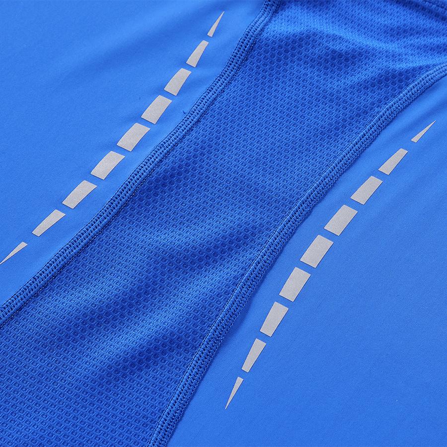 Men's UPF50+ Safe Sun Protection Sports Short Sleeve [Blue]