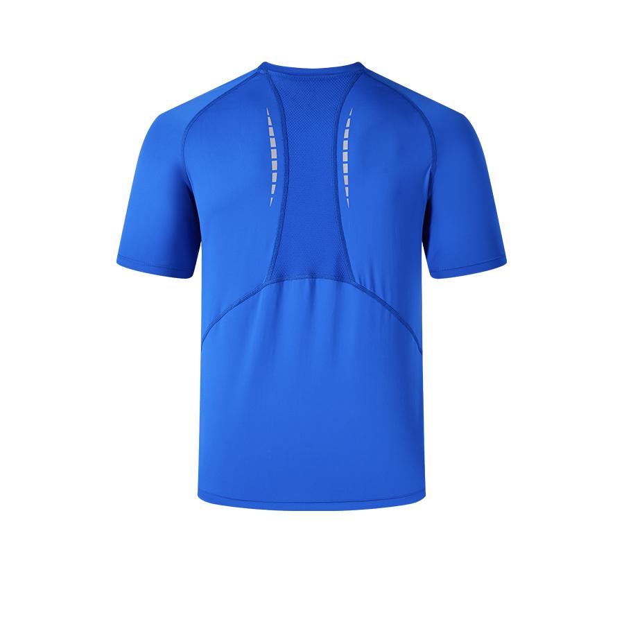 Men's UPF50+ Safe Sun Protection Sports Short Sleeve [Blue]