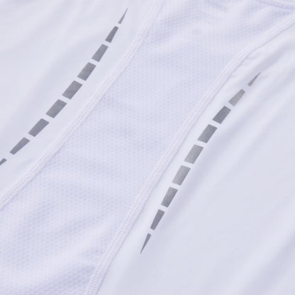 Men's UPF50+ safe sun protection sports short-sleeve [white]