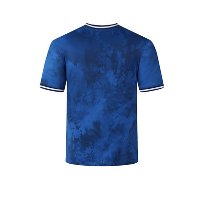 Men's GAIA series breathable camouflage football uniform [blue]