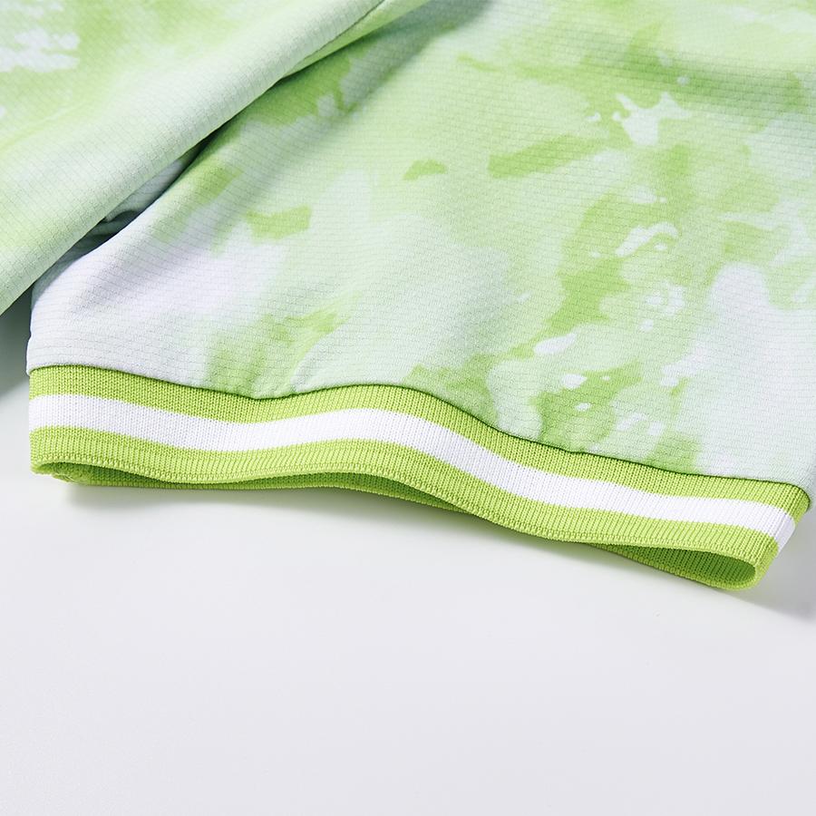 Men's GAIA series breathable camouflage football uniform [light green]