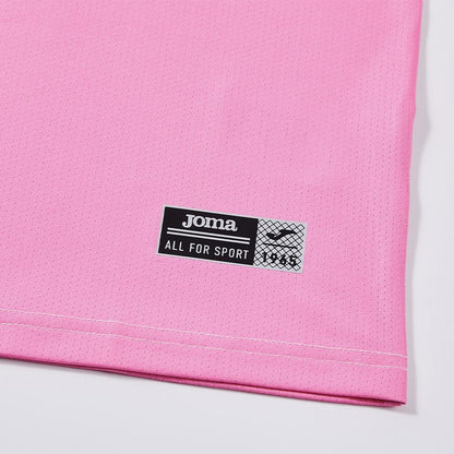 男子透氣網球T恤【粉色】