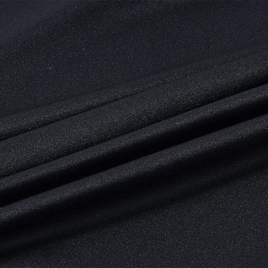 男子速乾運動短袖【黑色】