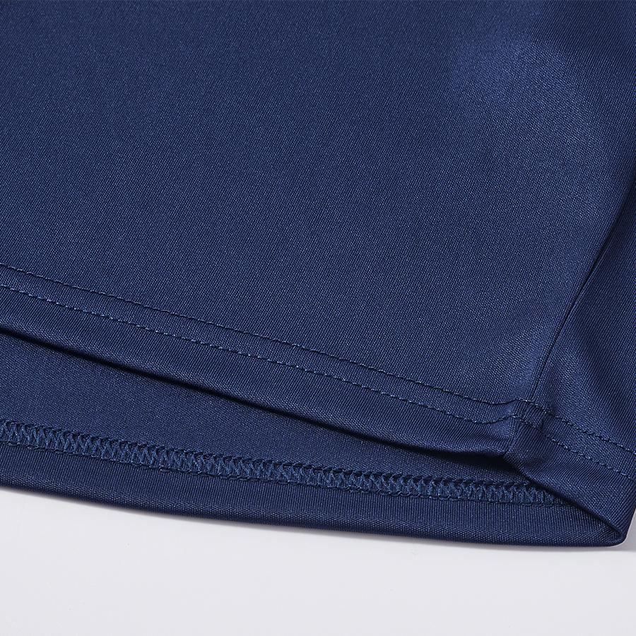 Adult quick-drying sports short-sleeve [navy blue]