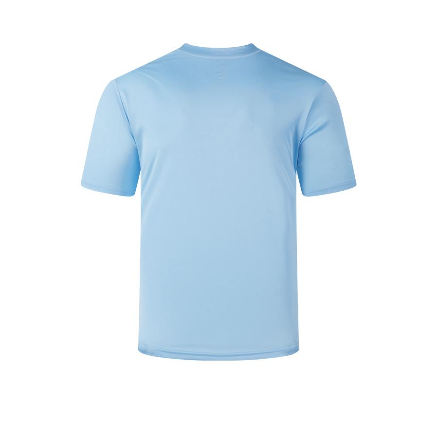 Adult quick-drying sports short-sleeve [light blue]