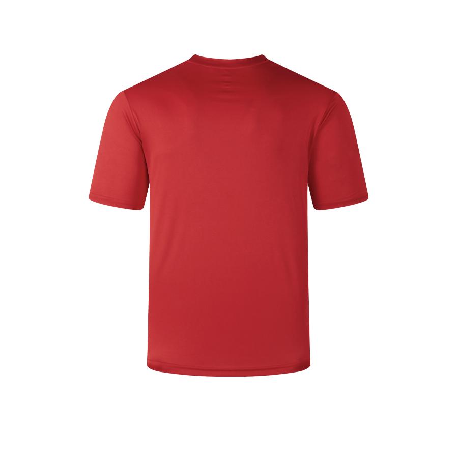 Adult quick-drying sports short-sleeve [red]