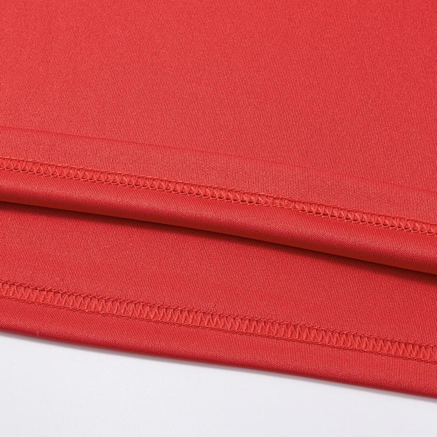 Adult quick-drying sports short-sleeve [red]