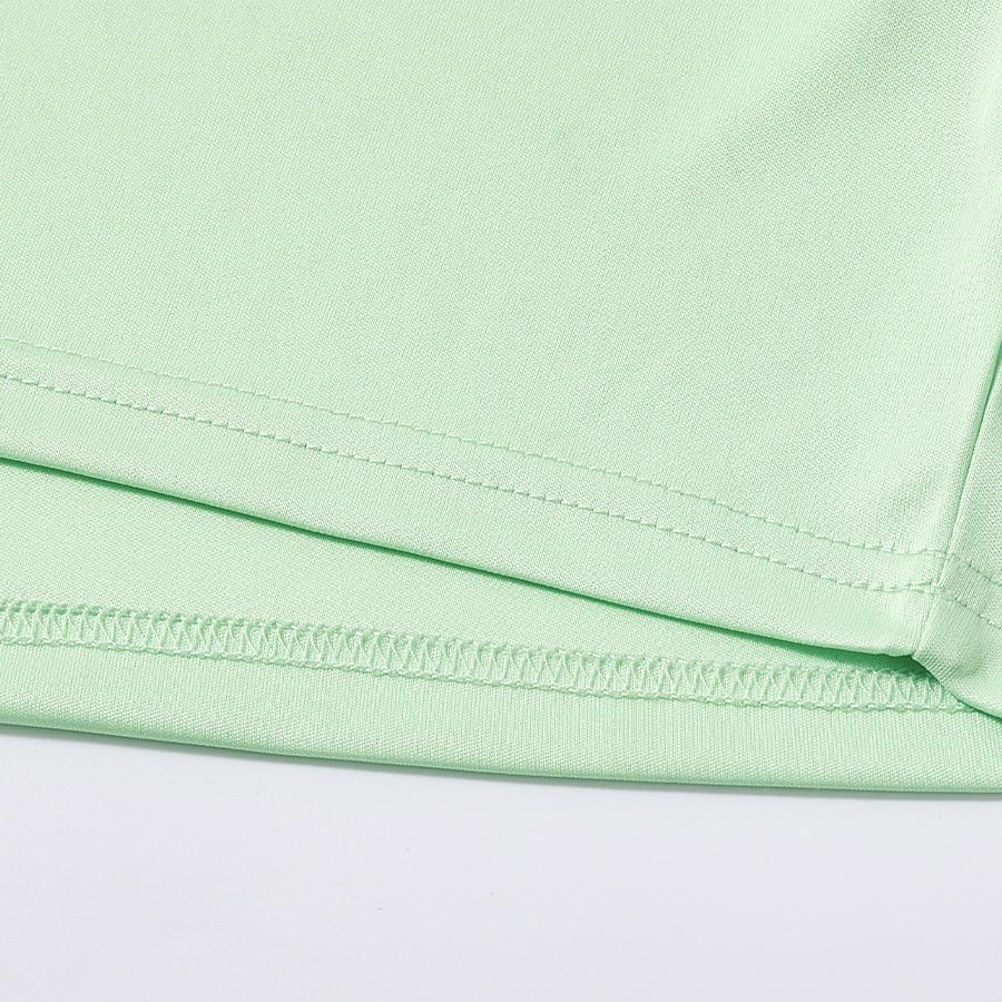 Adult quick-drying sports short-sleeve [light green]