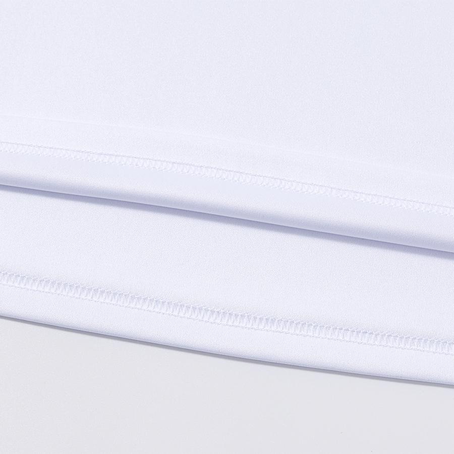 Adult quick-drying sports short-sleeve [white]