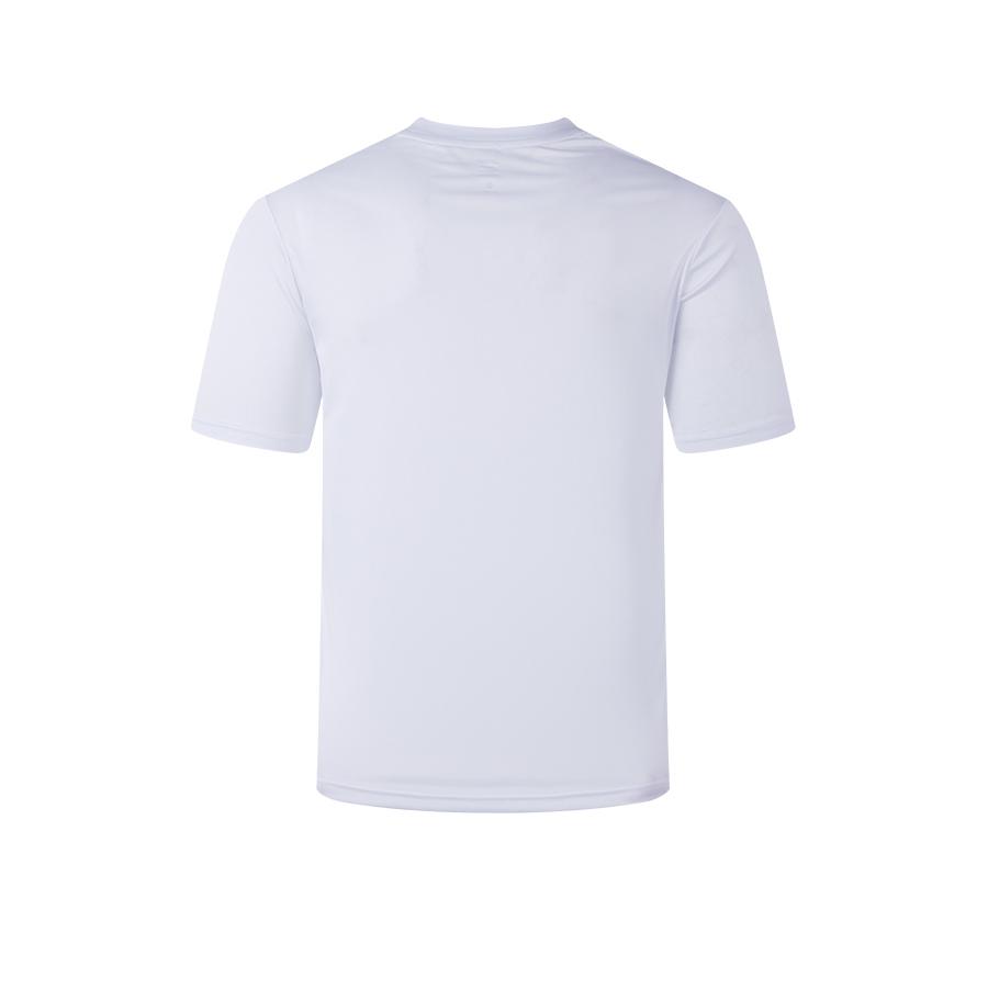 Adult quick-drying sports short-sleeve [white]