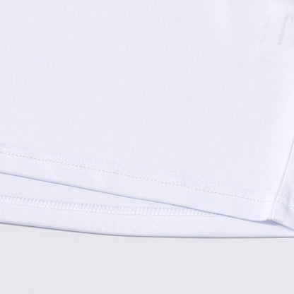 Adult quick-drying sports short-sleeve [white]