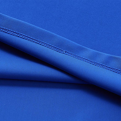 Children's fashionable short-sleeved swimsuit [blue]