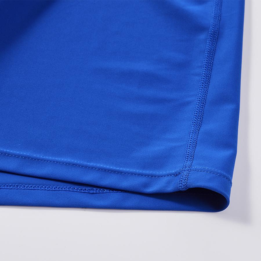 Children's fashionable short-sleeved swimsuit [blue]