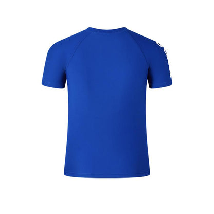 Children's fashionable short-sleeved swimsuit [blue]