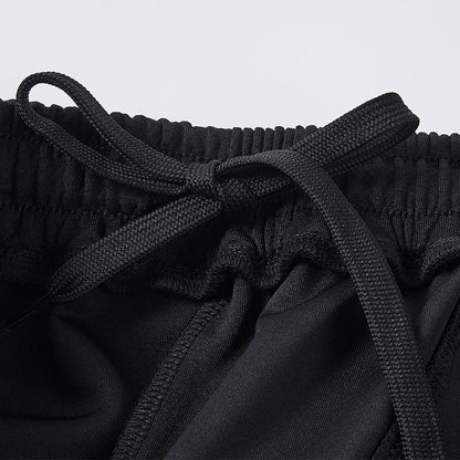 Men's Fashionable Knitted Sports Shorts [Black]