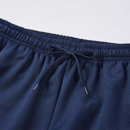 Men's knitted sports shorts [navy blue]