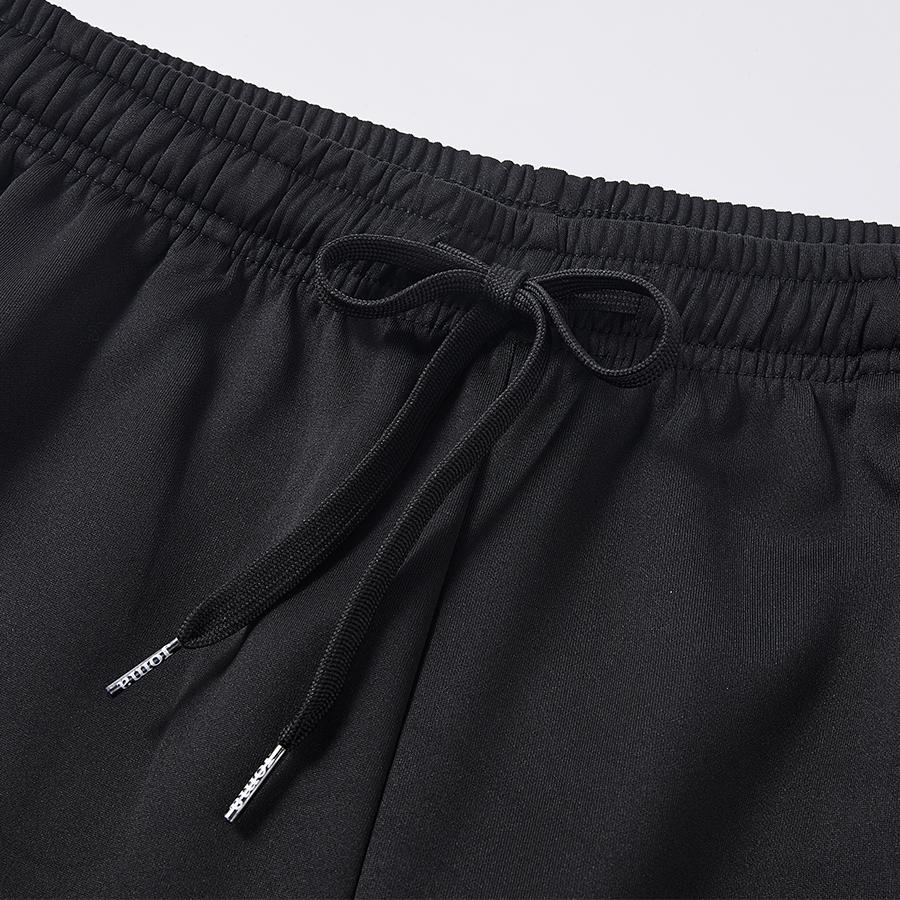 Men's knitted sports shorts [black]