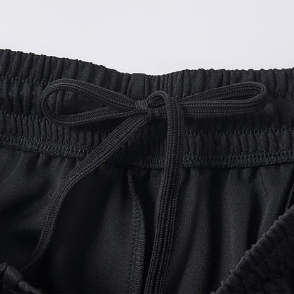 Men's knitted sports shorts [black]