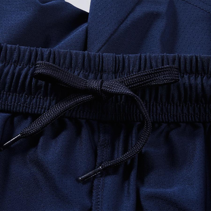 Men's knitted volleyball shorts [navy blue]
