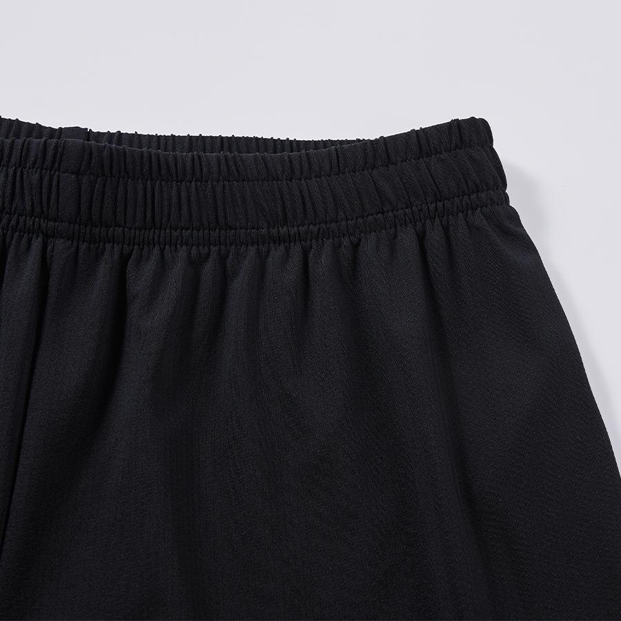 Men's Knitted Volleyball Shorts [Black]