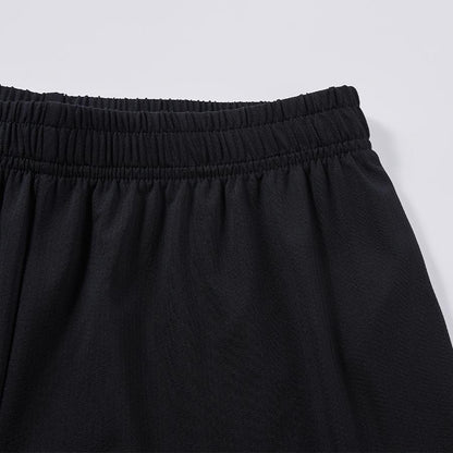 Men's Knitted Volleyball Shorts [Black]