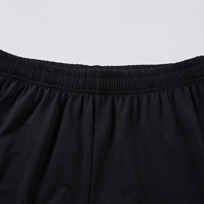 Men's Knitted Volleyball Shorts [Black]